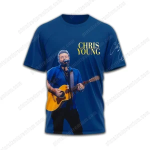 Chris Young Must Be Christmas Acoustic Tour T-Shirt