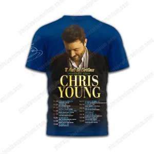 Chris Young Must Be Christmas Acoustic Tour T-Shirt