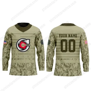 Cincinnati Cyclones 2025 Military Appreciation Night Hockey Jersey