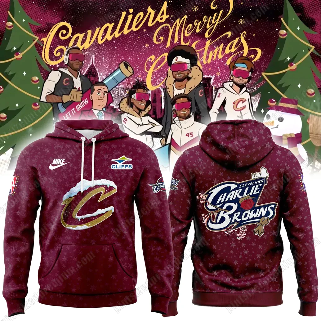 Cleveland Cavaliers 2025 Christmas Day Limited Hoodie Cleveland Cavaliers 2025 Christmas Day Limited Hoodie