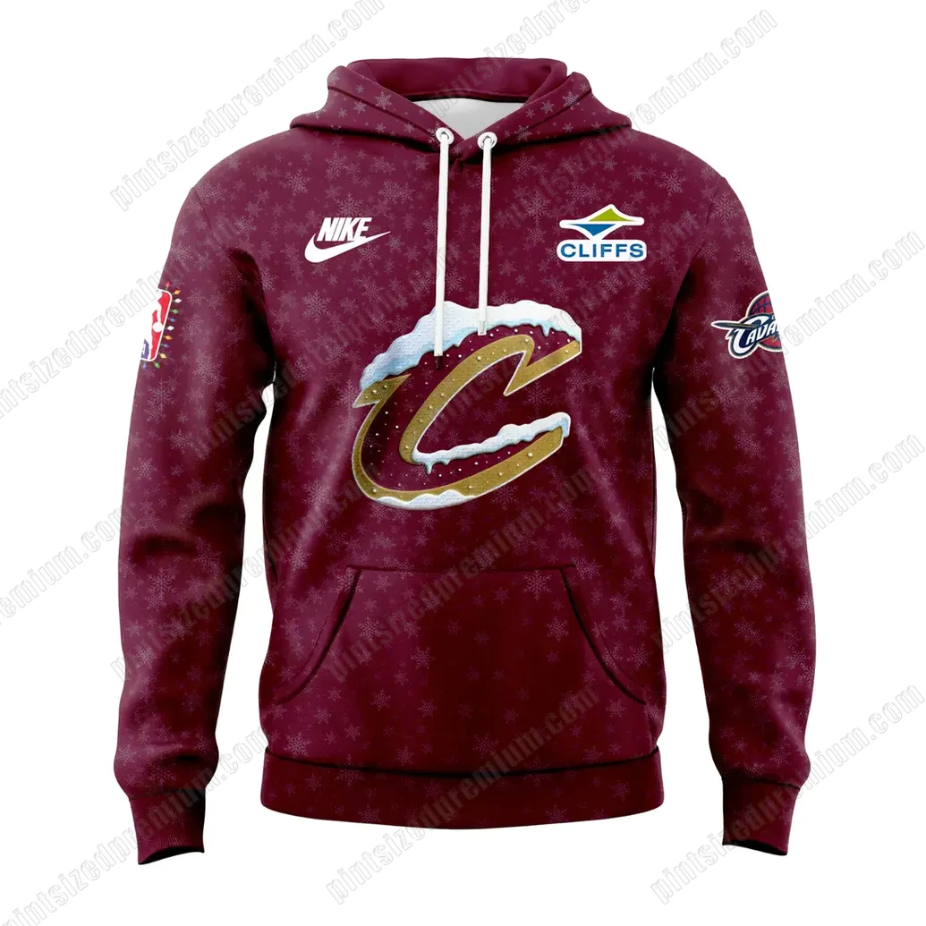 Cleveland Cavaliers 2025 Christmas Day Limited Hoodie Cleveland Cavaliers 2025 Christmas Day Limited Hoodie