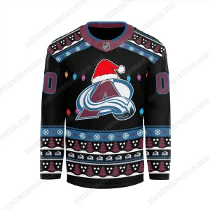Colorado Avalanche 2025 Merry Christmas Hockey Jersey
