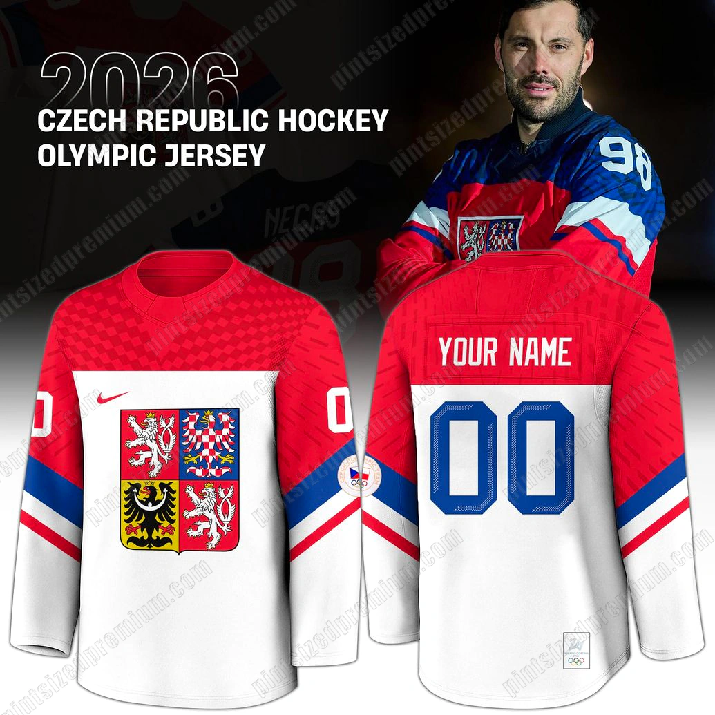 Czech Republic 2026 Hockey Olympic Jersey Czech Republic 2026 Hockey Olympic Jersey