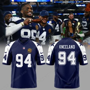 Dallas Cowboys We Love You 94 Kneeland Football Jersey Dallas Cowboys We Love You 94 Kneeland Football Jersey