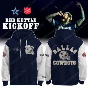 Dallas Cowboys x Malone Halftime Kickoff 2025 Hoodie