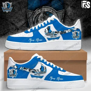 Dallas Mavericks Limited New Edition AF1 Custom Sneakers