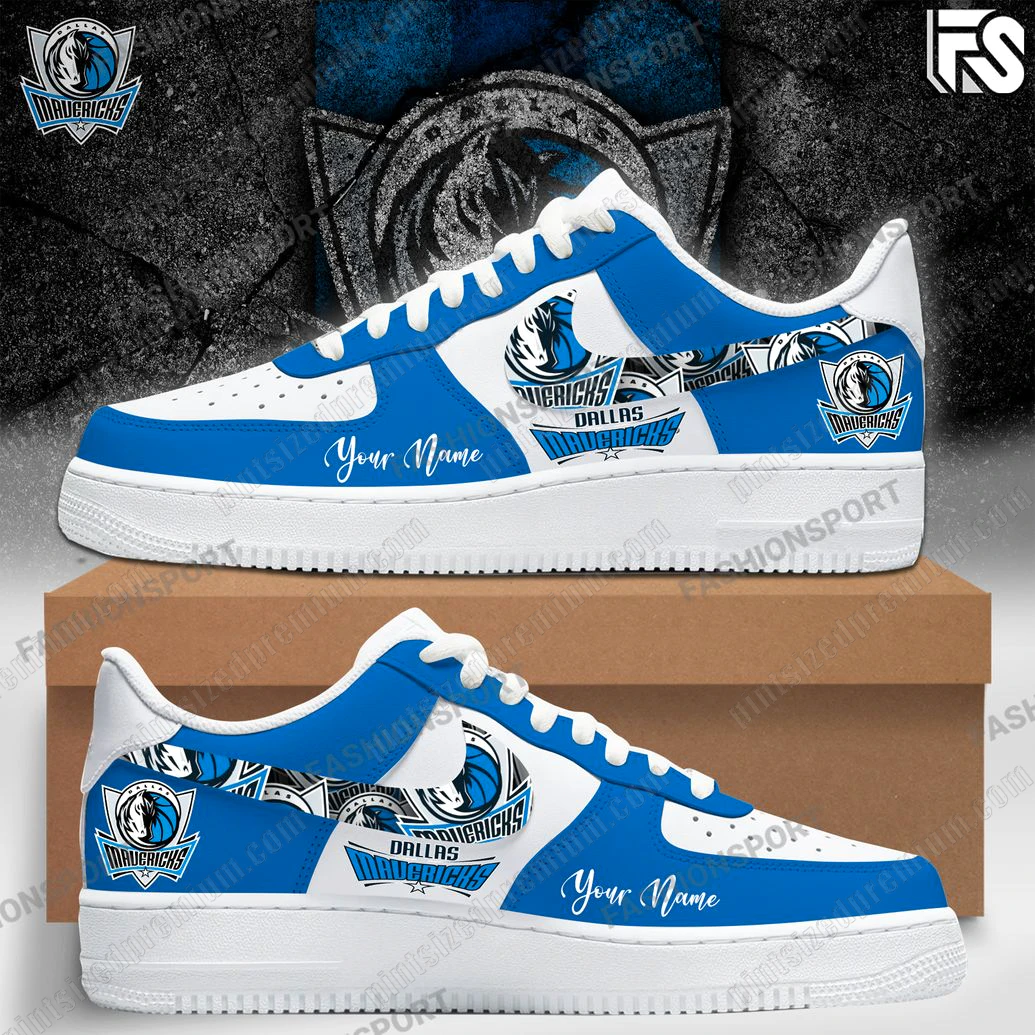 Dallas Mavericks Limited New Edition AF1 Custom Sneakers Dallas Mavericks Limited New Edition AF1 Custom Sneakers