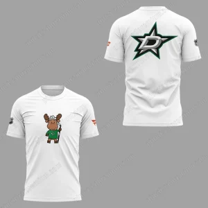 Dallas Stars – Doodle Moose New T-Shirt