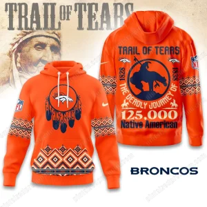 Denver Broncos Trail of Tears 2025 Limited Hoodie