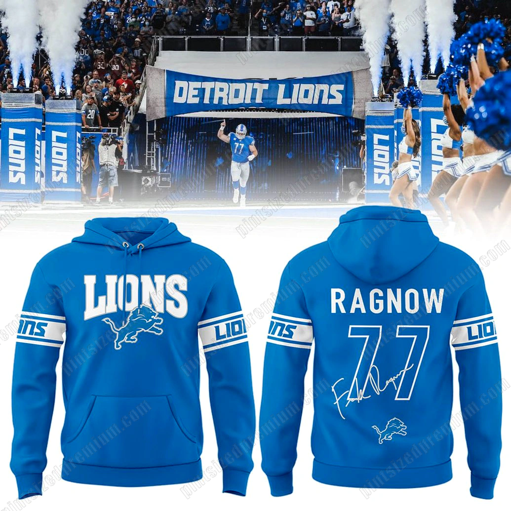 Detroit Lions Ragnow Is Back Limited 2025 Hoodie Detroit Lions Ragnow Is Back Limited 2025 Hoodie