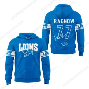Detroit Lions Ragnow Is Back Limited 2025 Hoodie