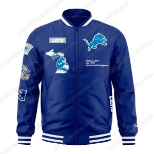 Detroit Lions x Eminem 2025 Bomber Jacket