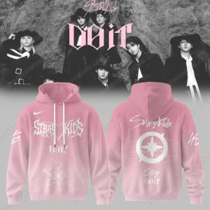 Do It Album 2025 Stray Kids Limited Pink Hoodie