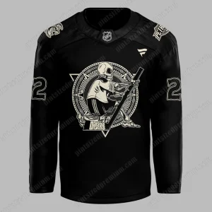 Edmonton Oilers Day Of The Dead 2025 Hockey Jersey