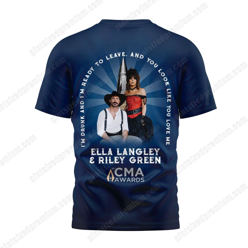 Ella Langley & Riley Green CMA Awards 2025 T-Shirt Ella Langley & Riley Green CMA Awards 2025 T-Shirt