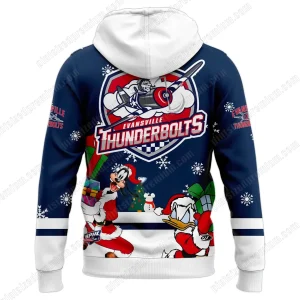 Evansville Thunderbolts x Mickey Merry Christmas 2025 Hoodie