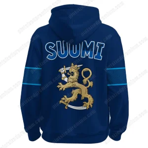 Finland National 2026 Olympic Navy Hoodie