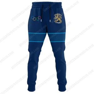 Finland National 2026 Olympic Navy Hoodie