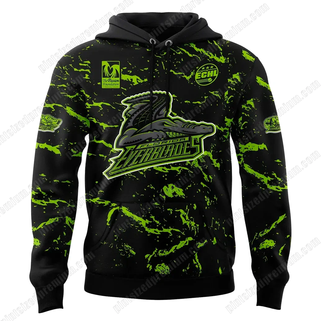 Florida Everblades x Blackout Night 2025-26 Hoodie Florida Everblades x Blackout Night 2025-26 Hoodie