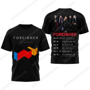Foreigner Vintage Agent Provocateur 2025 Limited T-Shirt