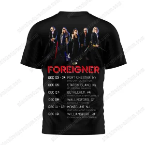 Foreigner Vintage Agent Provocateur 2025 Limited T-Shirt