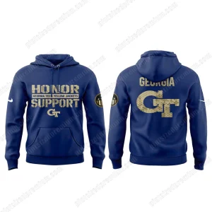 Georgia Tech Football x Coach Faulkner Honor 2025 Hoodie
