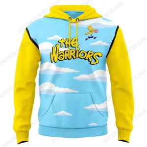 Golden State Warriors x The Simpsons Hoodie 2025