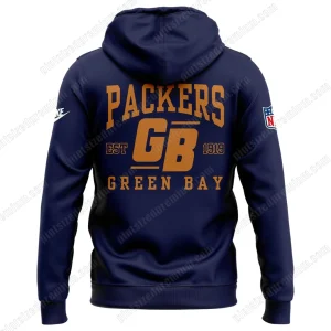 Green Bay Packers GB Classic New 2025 Zip Hoodie