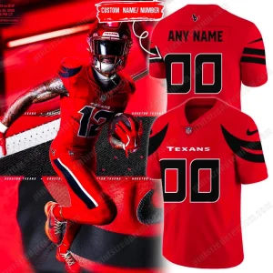 Houston Texans Battle Red 2025 Football Jersey