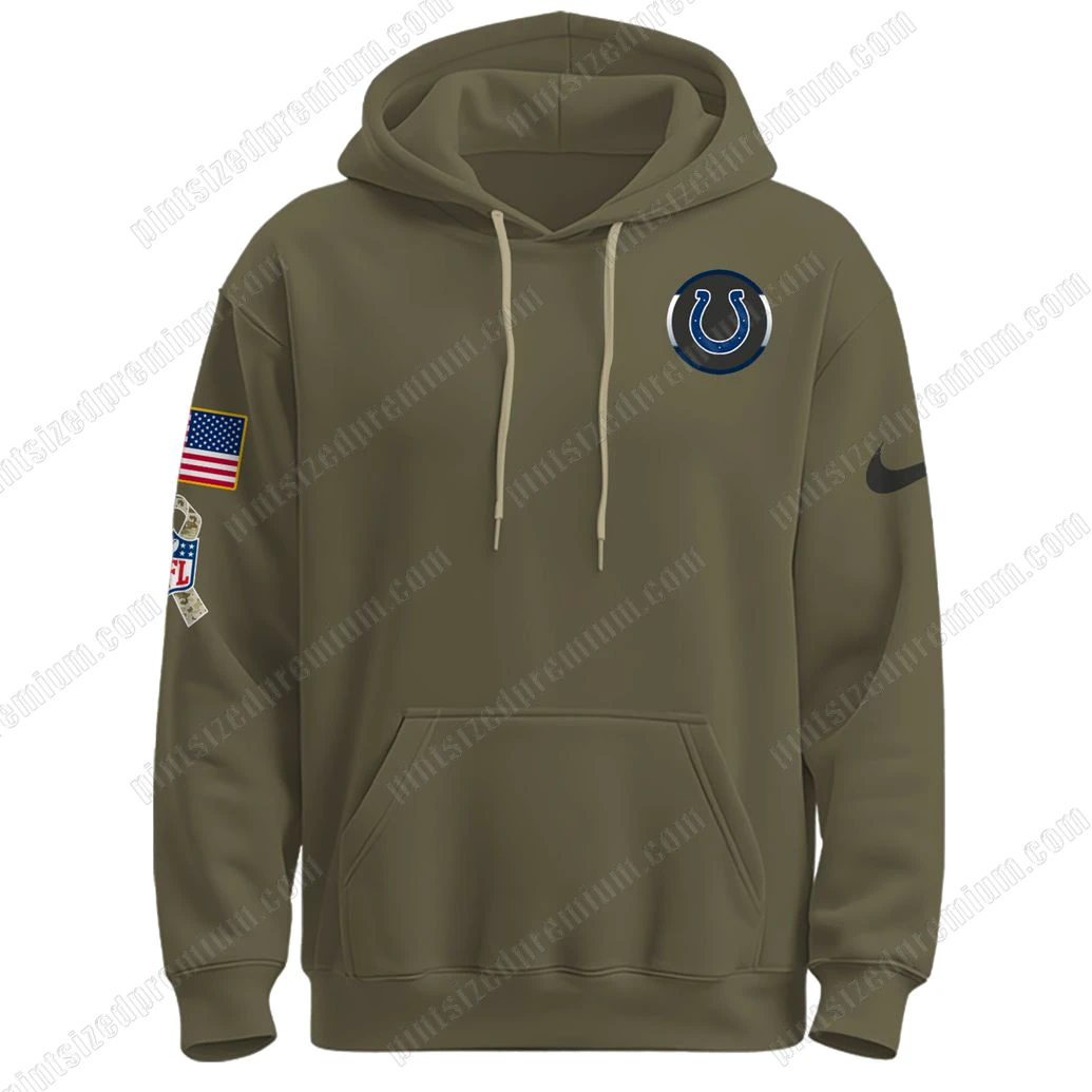 IND Indianapolis Colts 2025 Salute To Service Hoodie IND Indianapolis Colts 2025 Salute To Service Hoodie