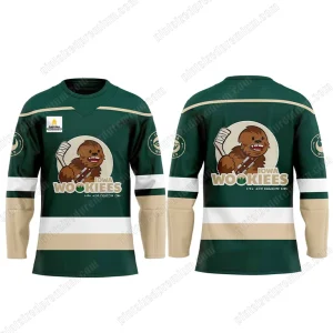 Iowa Wild Wookiees Uniform 2025 Hockey Jersey