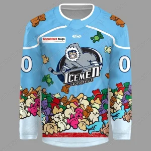 Jacksonville Icemen Our Teddy Bear Toss 2025 Hockey Jersey