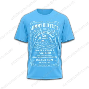 Jimmy Buffet Wastin Away Again Margaritavilla No1 T-Shirt