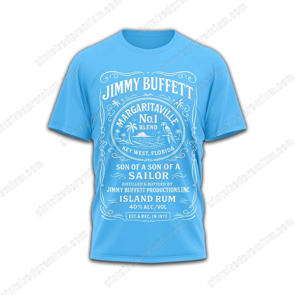 Jimmy Buffet Wastin Away Again Margaritavilla No1 T-Shirt Jimmy Buffet Wastin Away Again Margaritavilla No1 T-Shirt