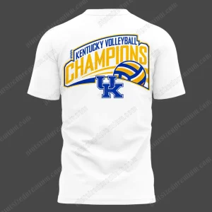 Kentucky Wildcats 2025 SEC Women Volleyball Champions T-Shirt