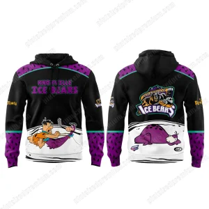 Knoxville Ice Bears 2025 The Flintstones Hoodie