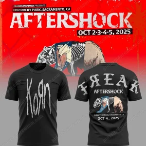 Korn Aftershock Festival 2025 T-Shirt
