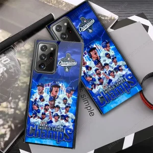 LA Dodgers 2025 Back To Back World Series Champions Phone Case