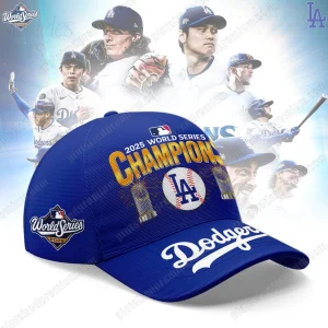 LA Dodgers 2025 Champions World Series Limited Edition Cap