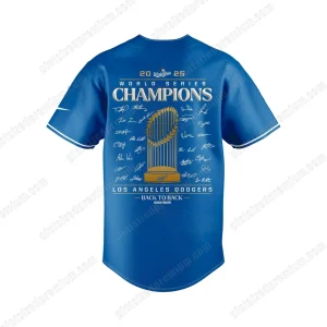 LA Dodgers 2025 World Series Winner Limited Baseball Jersey