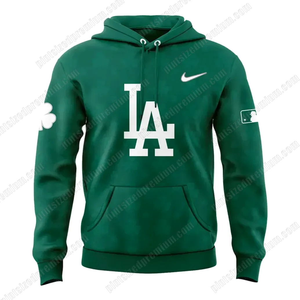 Los Angeles Dodgers 2025 St Patrick Day Limited Hoodie Los Angeles Dodgers 2025 St Patrick Day Limited Hoodie