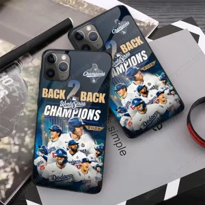 Los Angeles Dodgers 2025 World Series Champions Champions Phone Case