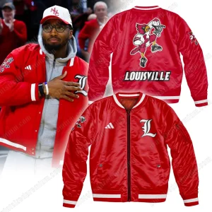 Louisville Cardinals Too Nice New 2025 Bomber Jacket Louisville Cardinals Too Nice New 2025 Bomber Jacket