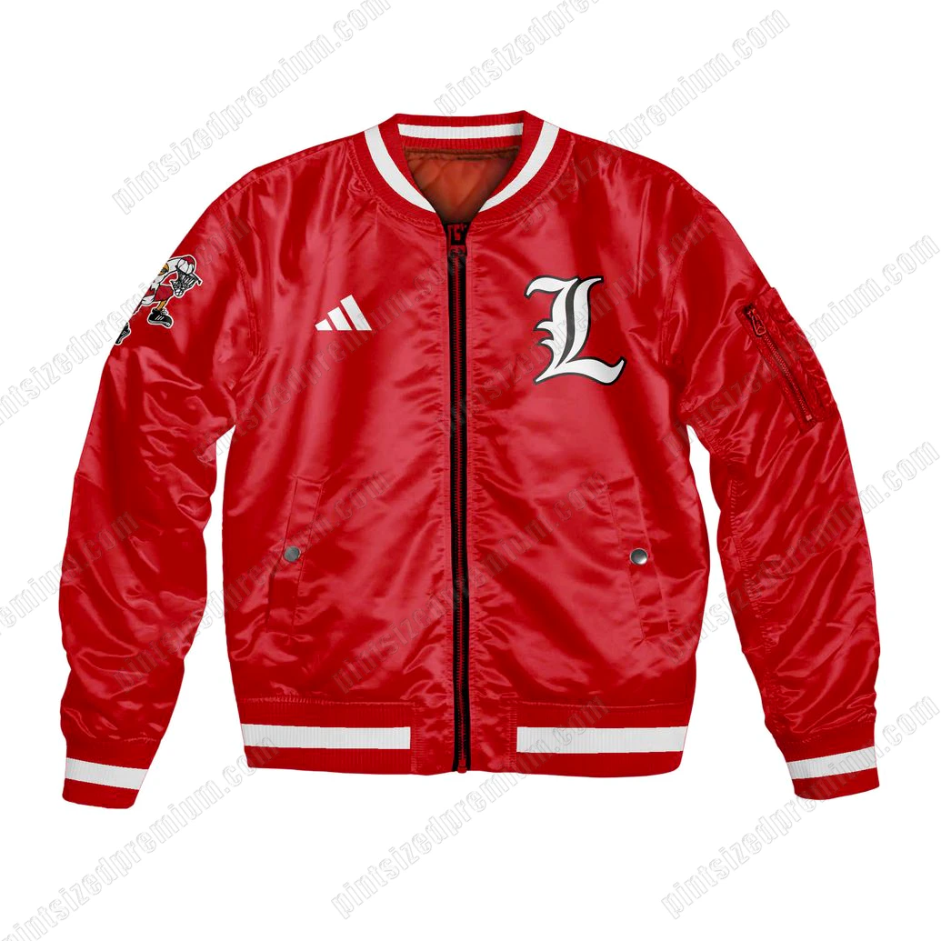 Louisville Cardinals Too Nice New 2025 Bomber Jacket Louisville Cardinals Too Nice New 2025 Bomber Jacket