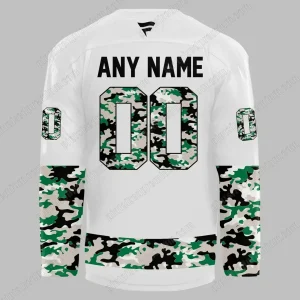 Military Appreciation 2025 Dallas Star Camo Custom Jersey