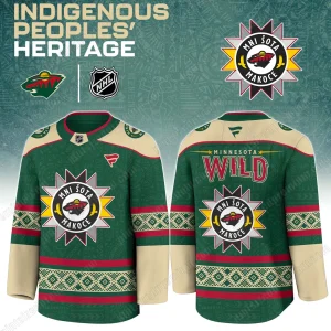 Minnesota Wild Indigenous People Heritage Hockey Jersey Minnesota Wild Indigenous People Heritage Hockey Jersey
