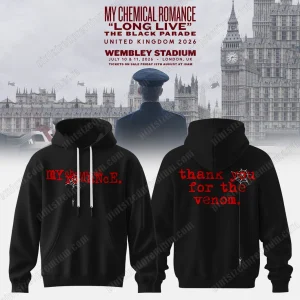 My Chemical Romance Thank You For Vemon Hoodie