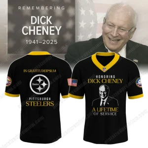 New England Patriots Dick Cheney Tribute Collection Football Jersey