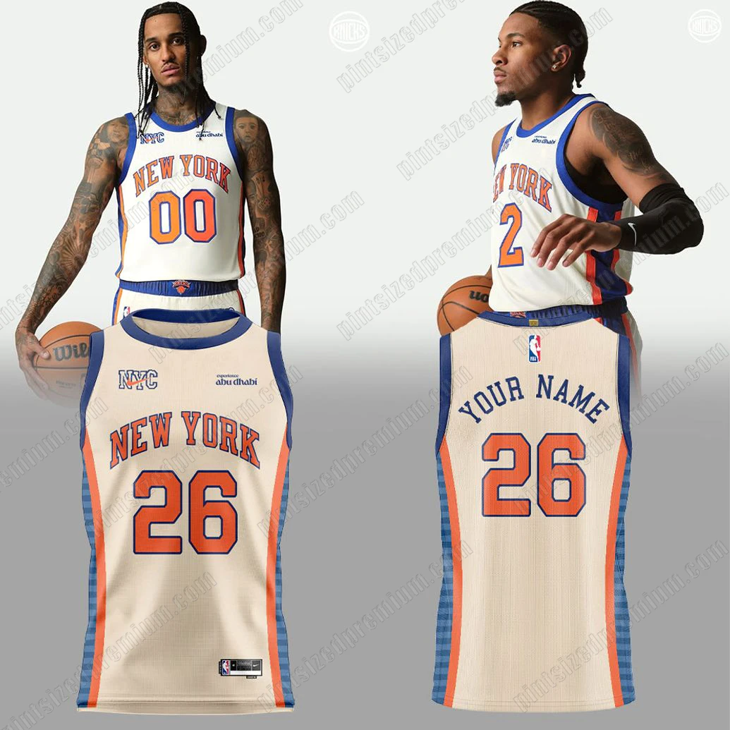 New York Knicks 2025-26 City Edition New Jersey New York Knicks 2025-26 City Edition New Jersey