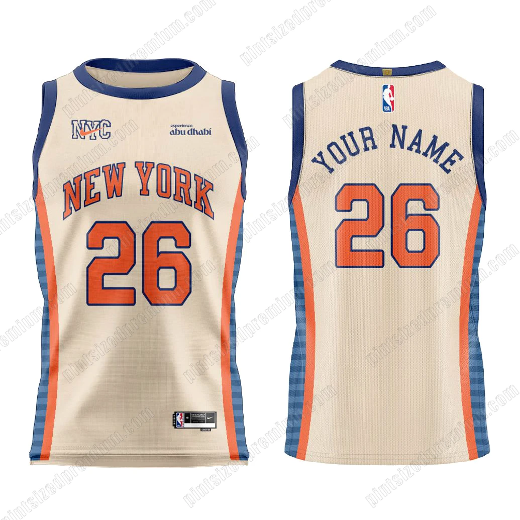New York Knicks 2025-26 City Edition New Jersey New York Knicks 2025-26 City Edition New Jersey